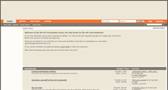 Desktop Screenshot of 4x4community.co.za